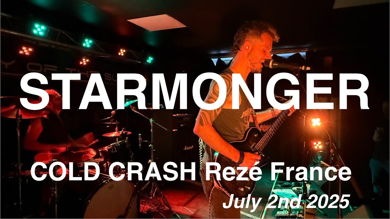 STARMONGER – Full Live Concert 4K @ Cold Crash, Rezé, France – July 2nd, 2025
