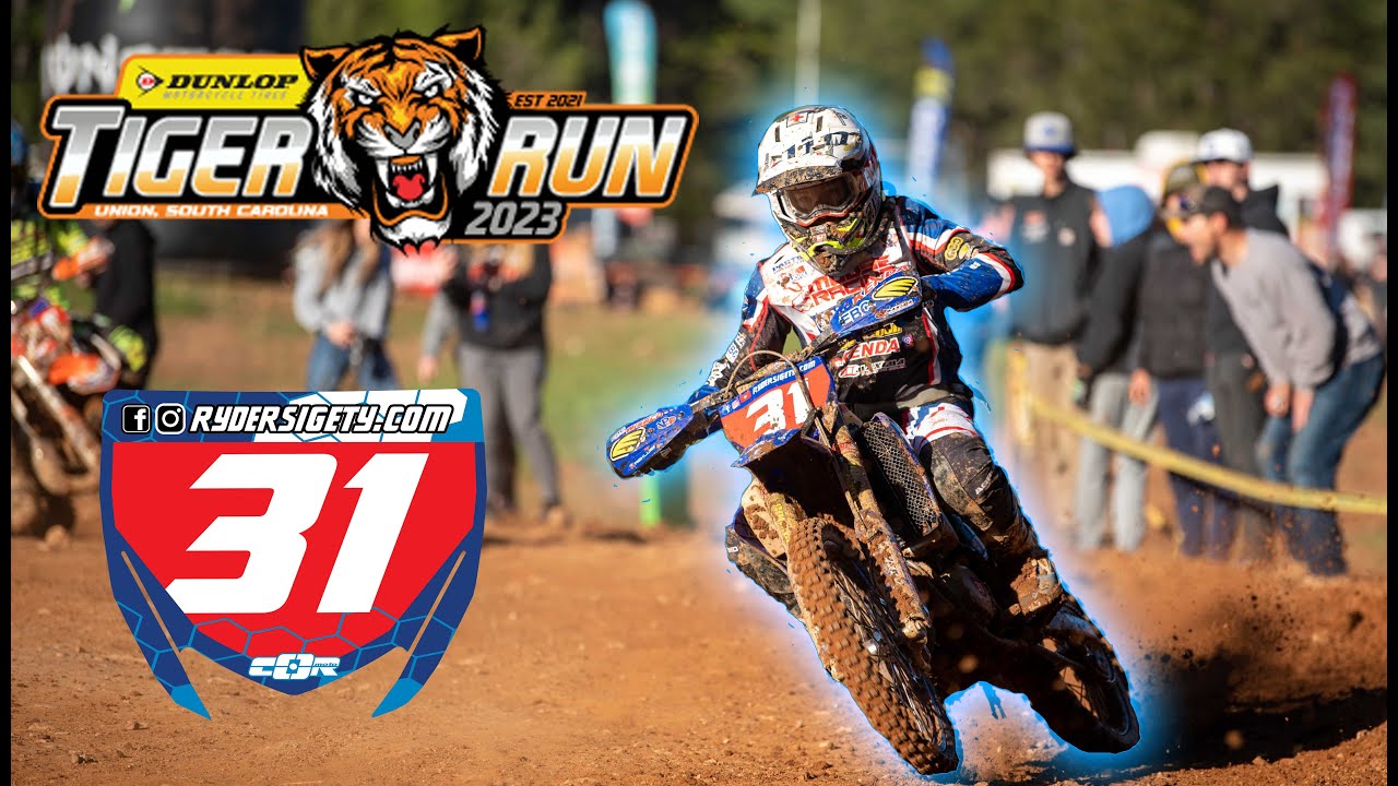 Tiger Run GNCC My Best Video Yet! 30 mph Crash, All Race Battle YZ85 vs YZ85 Ryder Sigety No Brakes!