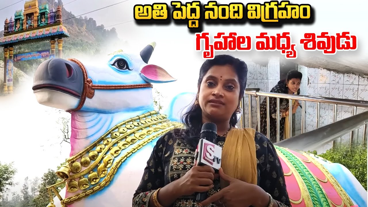 అతి పెద్ద నంది విగ్రహం | World Biggest Nandi in Addapusila | Kaasi Visweswara Temple History