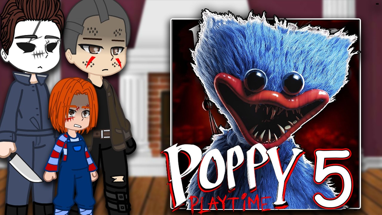 SLASHERS React to Poppy Playtime 5 || Full Video
