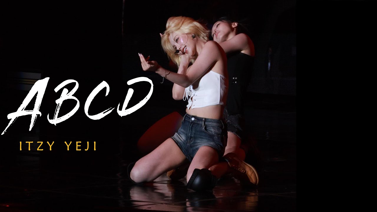 [4K] ITZY YEJI 예지 - ABCD (by 나연)  ITZY The 4th Fan Meeting 