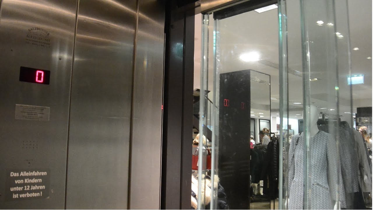 2006 Salzburger Aufzugsdienst traction elevators @ ZARA, Salzburg, Austria