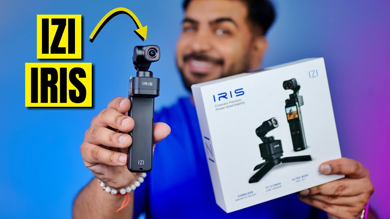 IZI IRIS Pocket 4K Vlogging Camera | Best Vlogging Camera Under ₹25000 | Better Than DJI ? | Review