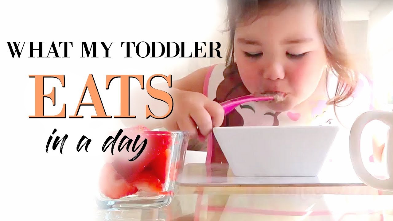 WHAT MY 3 YEAR OLD EATS IN A DAY | TODDLER MEALS