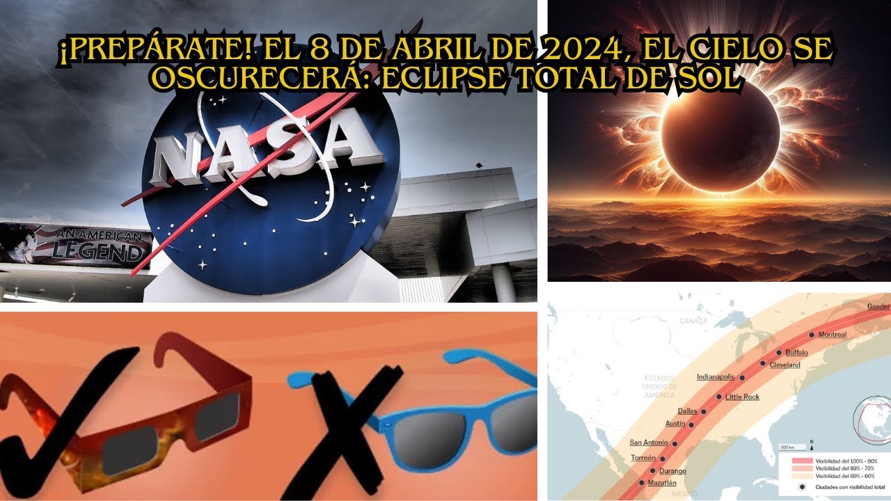 Secretos del Eclipse Solar 8 abril 2024