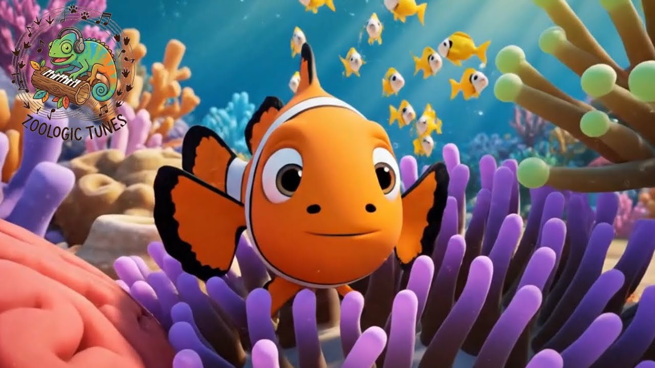 Il Pesce Pagliaccio - Canzone per bambini