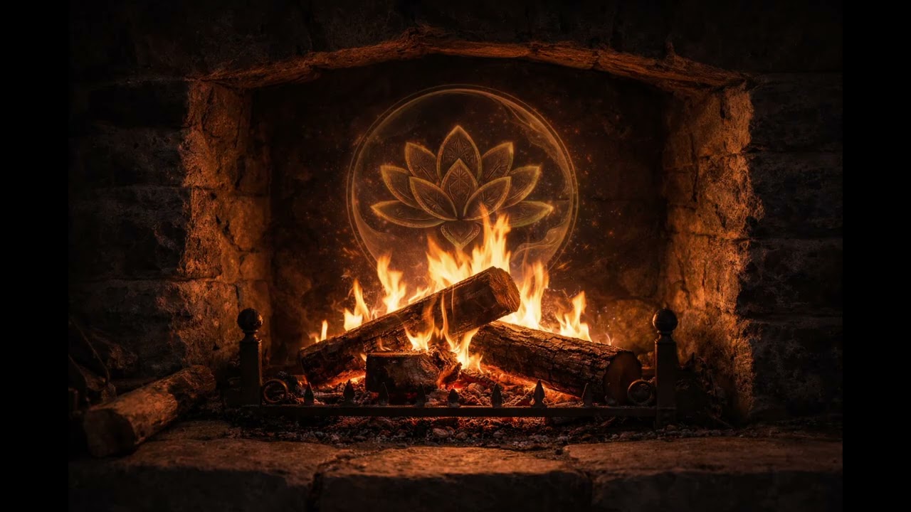 8 Hours of Cozy Fireplace Sounds 🔥 | Crackling Fire for Sleep & Relaxation