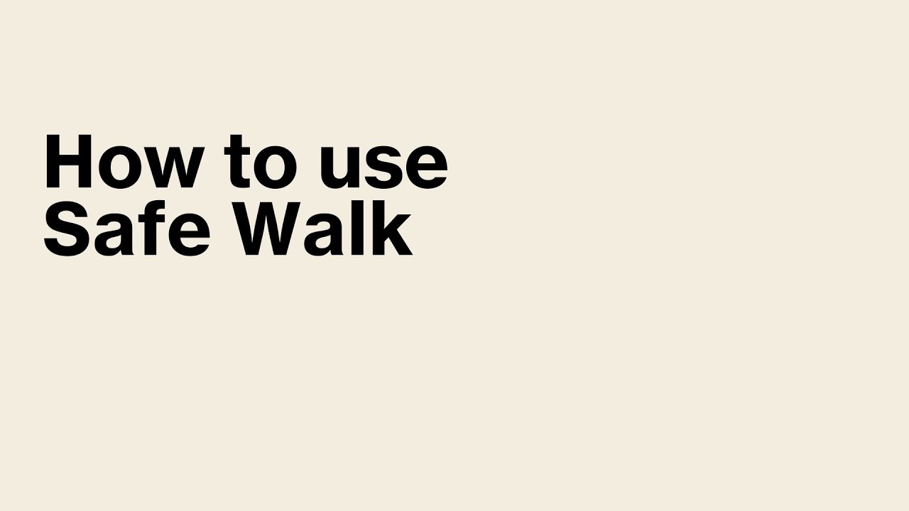Verizon Family - How to use Safe Walk