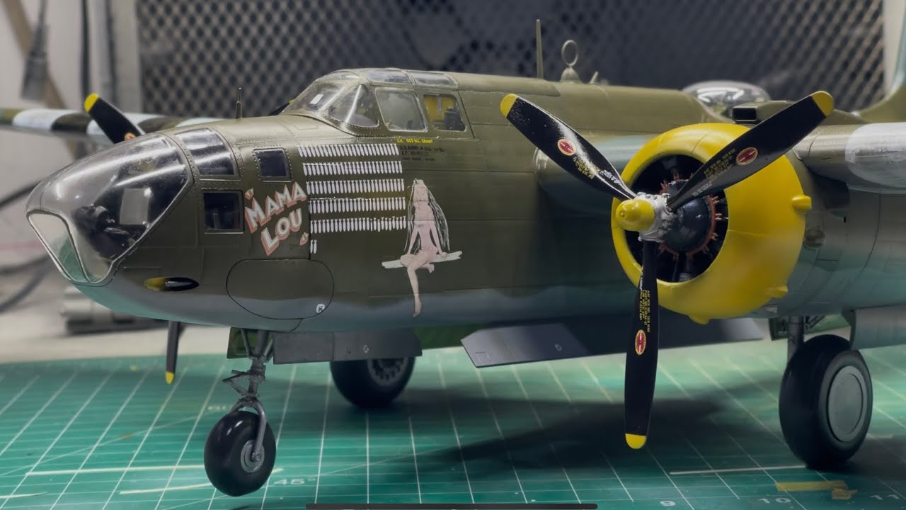 HK Models Douglas A 20J K  Havoc 1/32 Scale Model Aircraft Full Build (no sound)