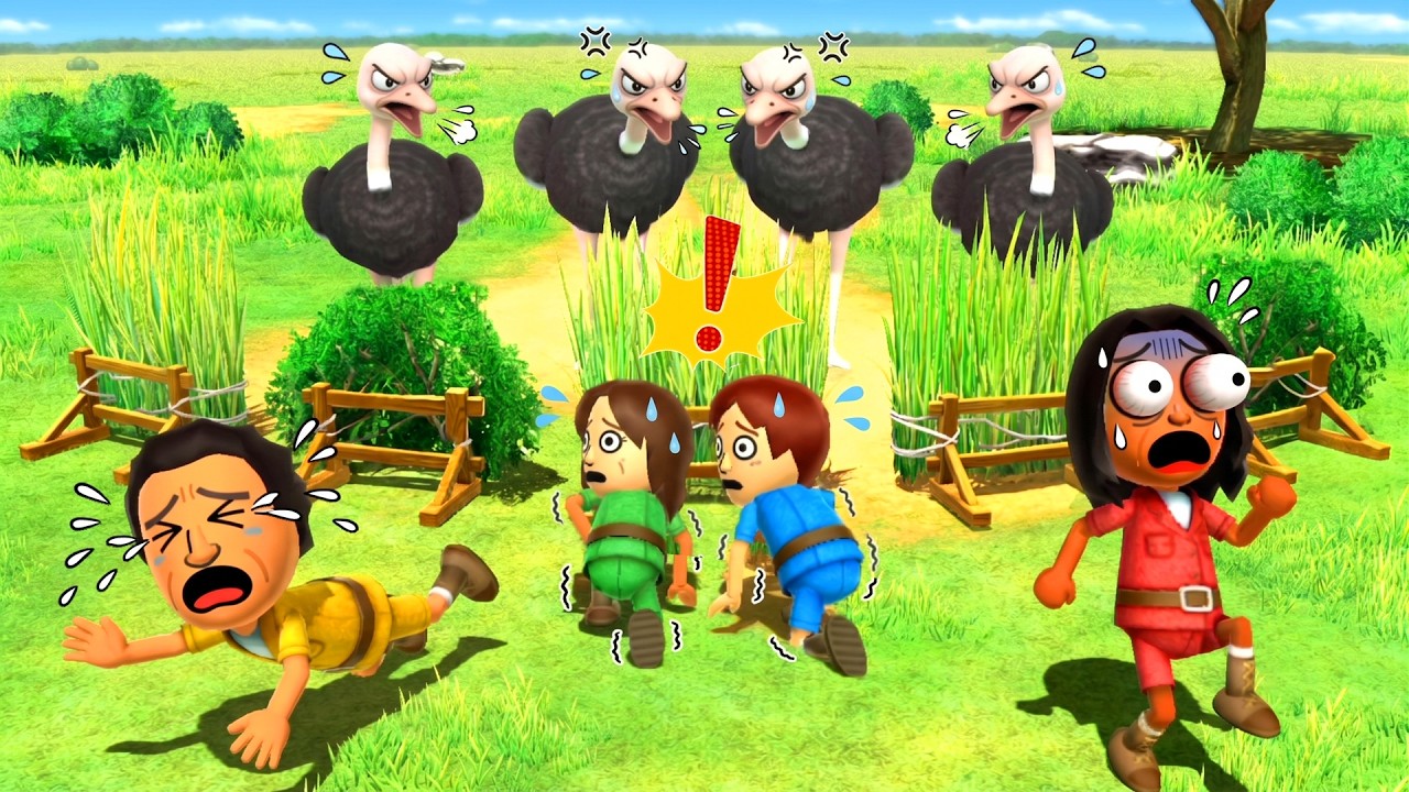Wii Party U - Epic 4-Player Minigame Battle! Iron Man Vs Susie Vs Na-rae Vs Daisuke