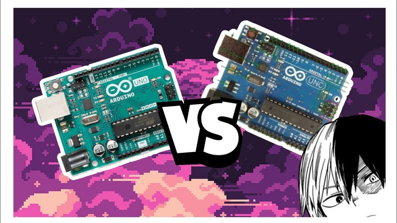 DIFERENCIAS ENTRE ARDUINO R3 Y ARDUINO (R1)