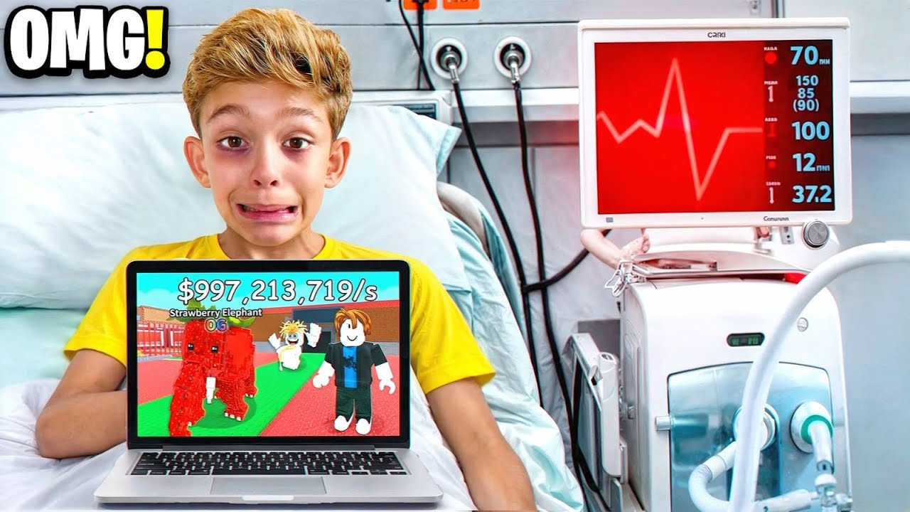 ele fingiu que estava DOENTE pra jogar PVP no  ROUBE um BRAINROT