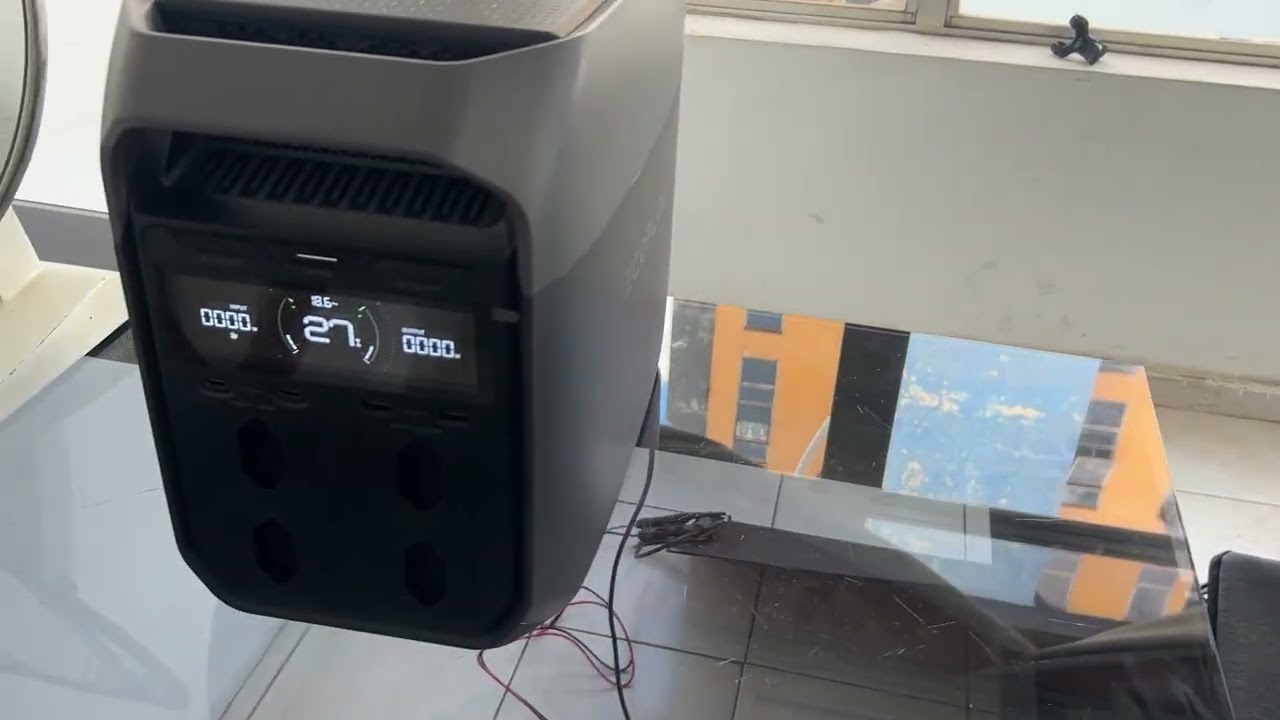 ECOFLOW DELTA 3 montando PLACA SOLAR