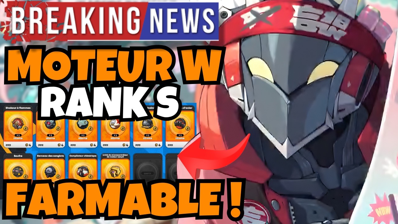 MOTEUR W FARMABLE GRATUITEMENT, PAS UN POISSON  D'AVRIL! + BEST OFF 1ER AVRIL ZENLESS ZONE Z&Eacute;RO