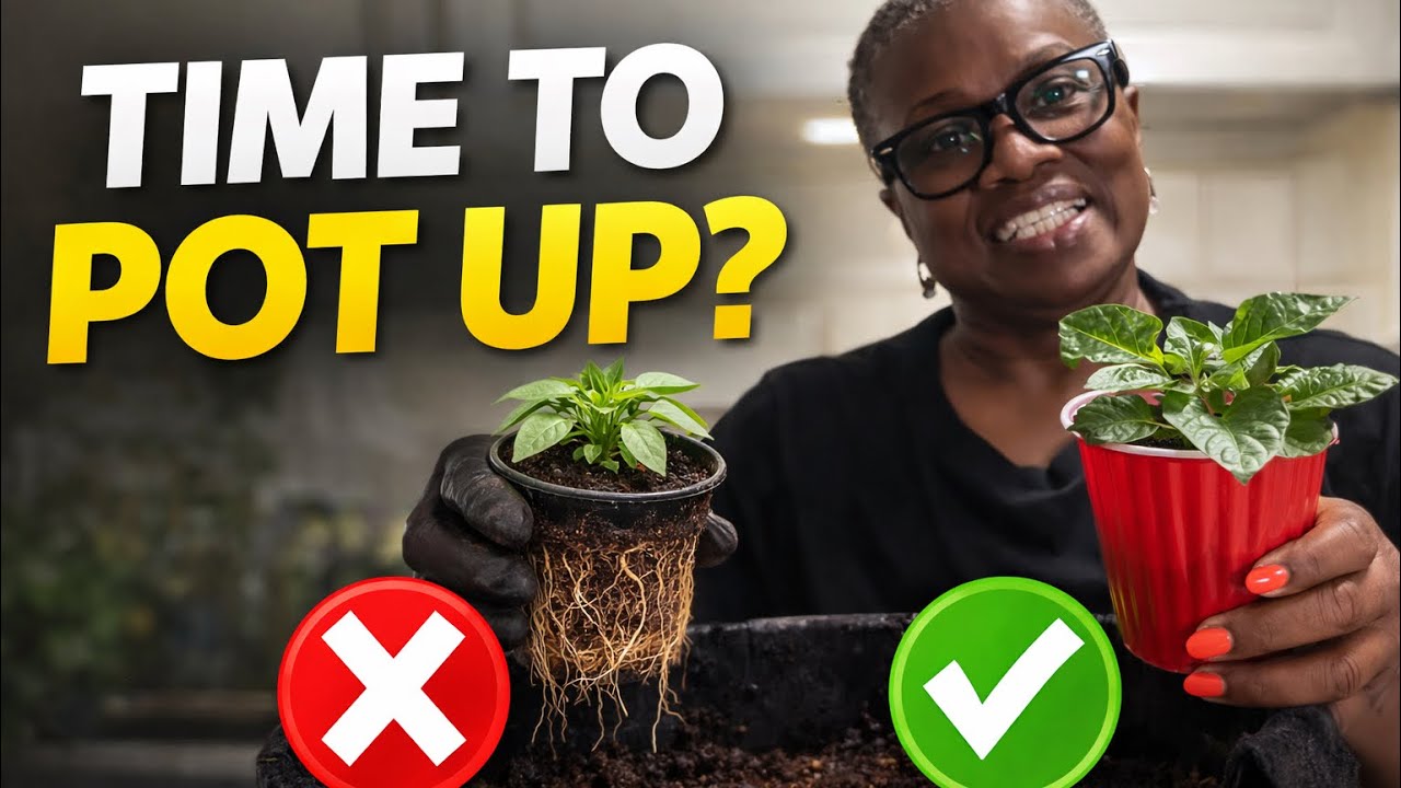 When to Pot Up Pepper Plants 🌶️ Exact Signs I Look For