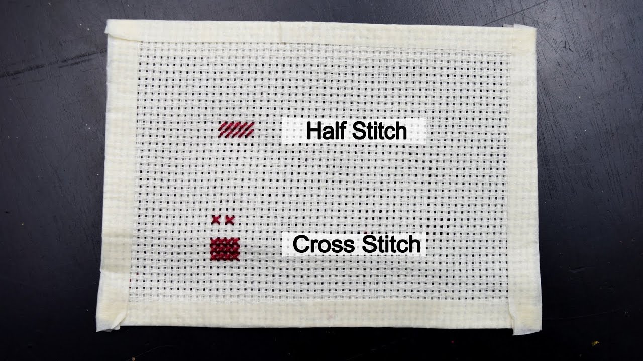 Palestinian Cross Stitch 101   Stitches Part1