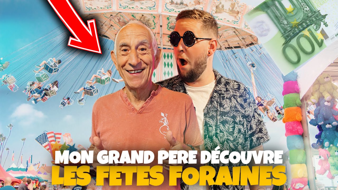 MON GRAND PERE GAGNE SUR TOUT LES STANDS DE FETE FORAINE AU GRAU DU ROI (C'est un giga crack)