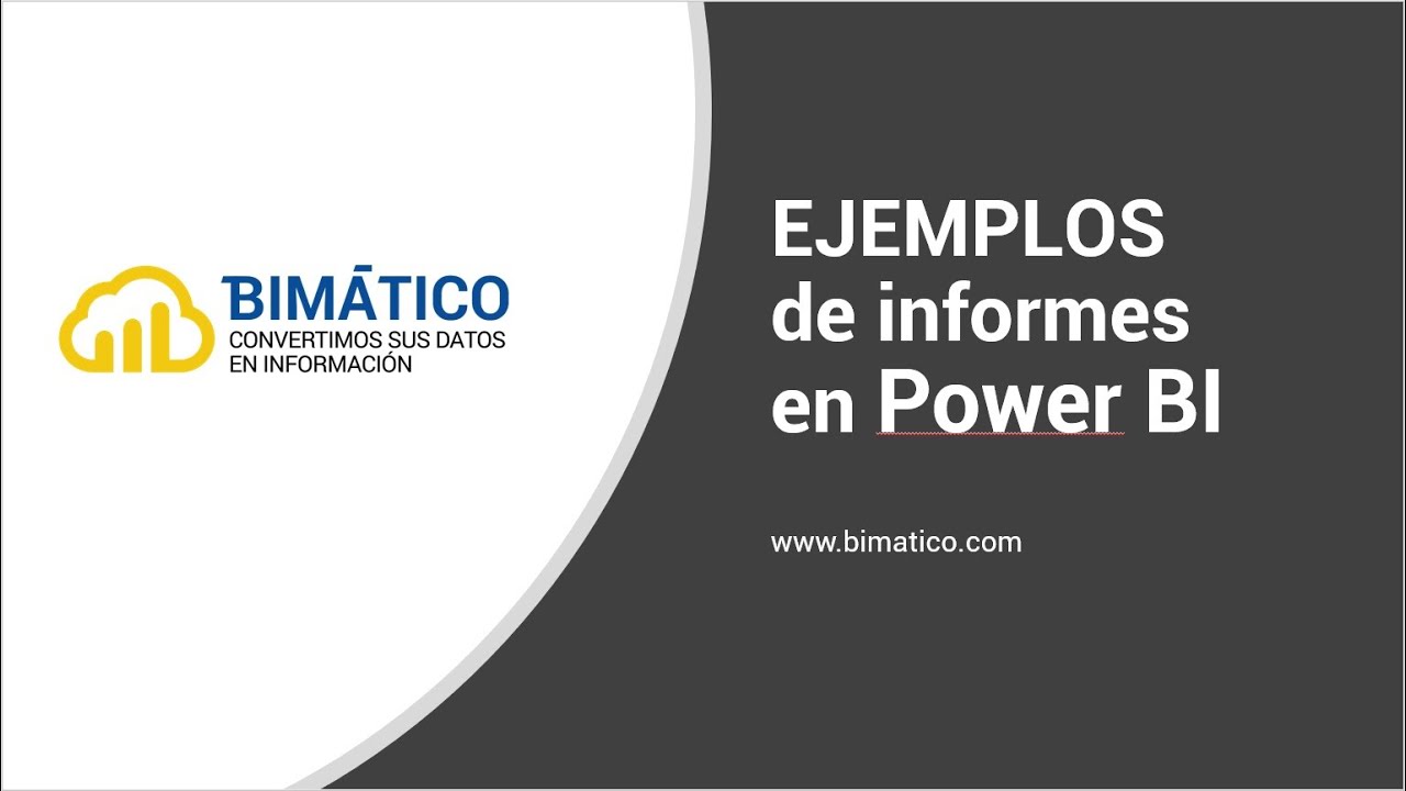 ejemplos de informes en Power BI