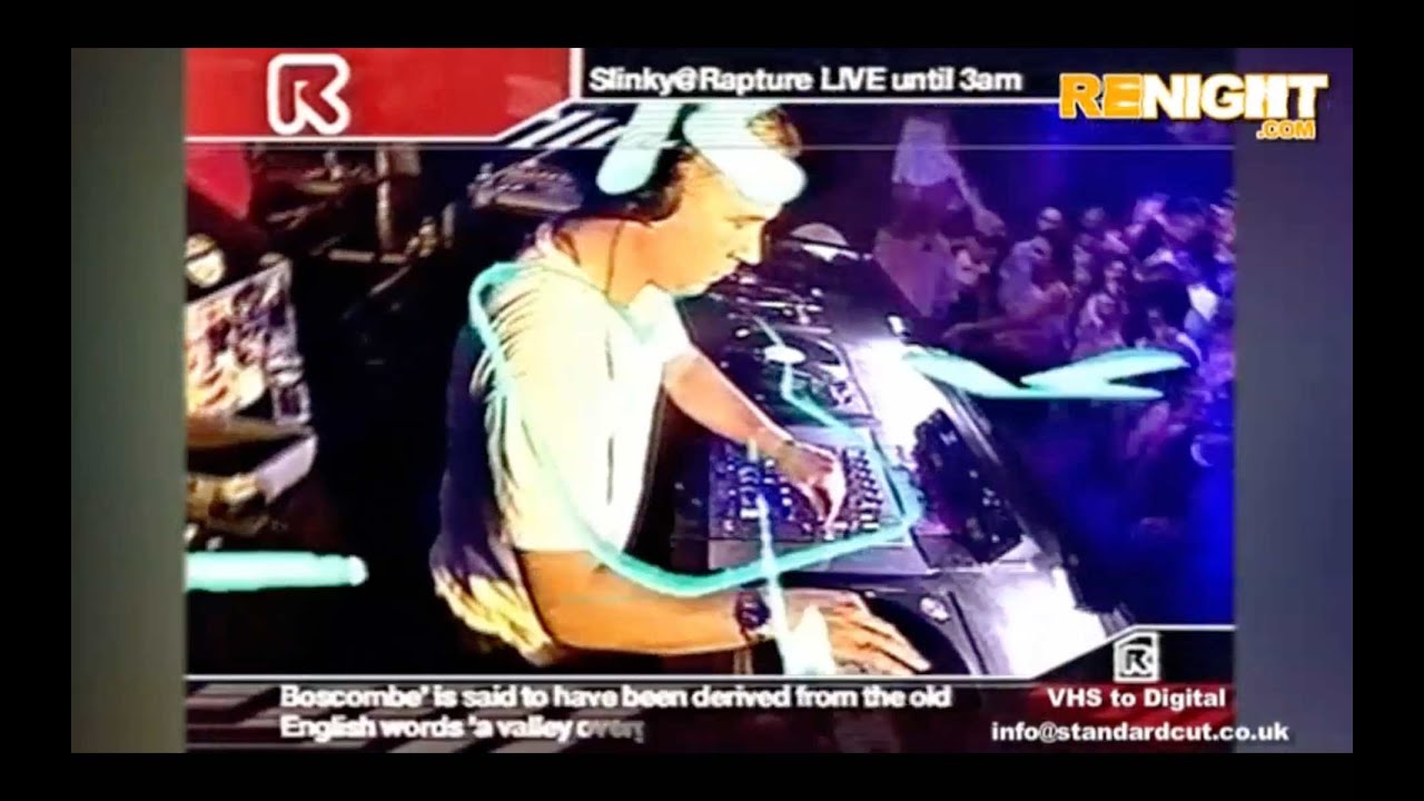 Slinky 2001 Full Set - Gaz White Live on Rapture TV - The Opera House Bournemouth UK