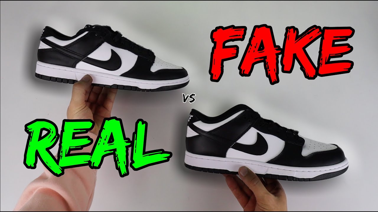 НАСТОЯЩИЕ ИЛИ ПОДДЕЛЬНЫЕ! СРАВНЕНИЕ NIKE DUNK ЧЁРНО-БЕЛЫЕ (PANDA)!