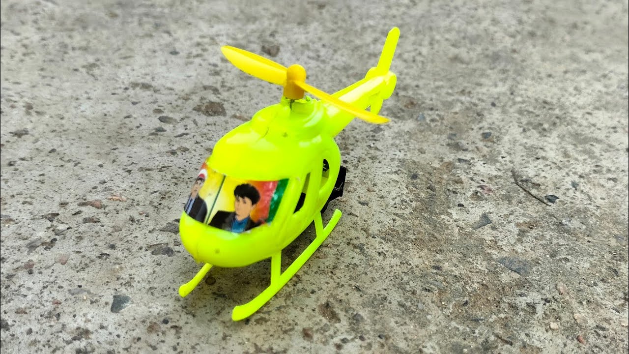 how to make a RC helicopter unboxing and fly test