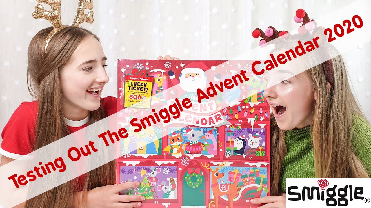 SMIGGLE ADVENT CALENDAR 2020 - UNBOXING AND TESTING STATIONERY