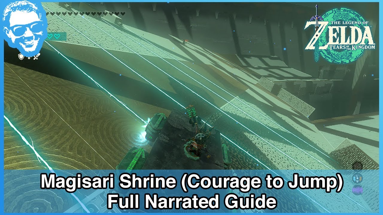 Mogisari Shrine (Courage to Jump) - Full Narrated Guide - Tears of the Kingdom