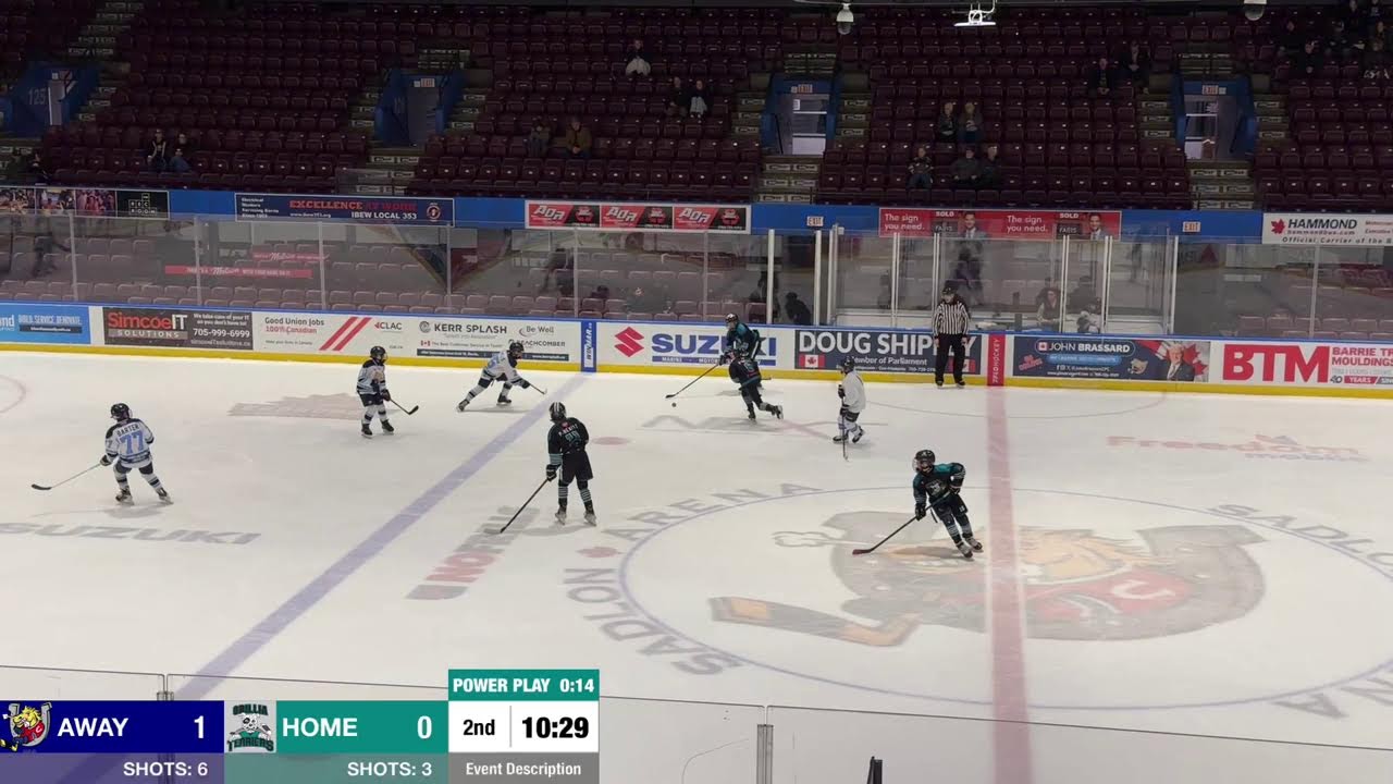 Vs Orillia Terriers