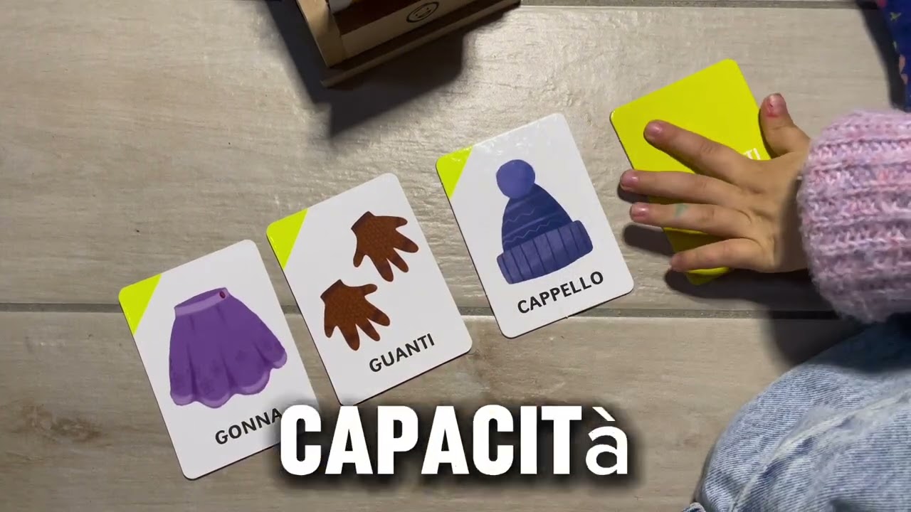 IT Cofanetto Flaschcards Montessori