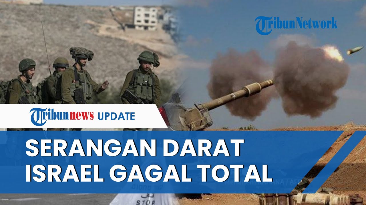 UPDATE Hari ke-17 Perang Hamas-Israel: Serangan Darat Zionis GAGAL TOTAL hingga Yaman Ancam Israel