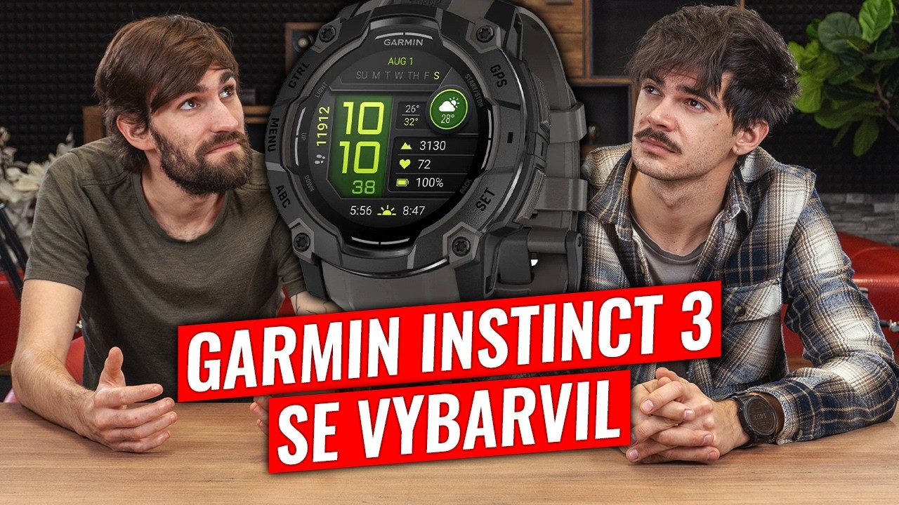 Garmin Instinct 3 recenze – Když outdoor potká styl