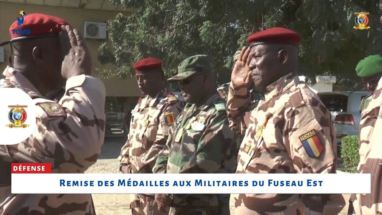 D&Eacute;FENSE - Remise des M&eacute;dailles aux Militaires du Fuseau Est
