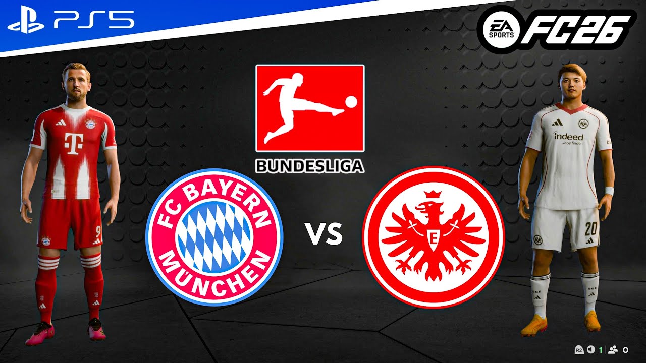 FC 26 - Bayern vs Eintracht Francfort | Bundesliga 25/26 Full Match [PS5™]