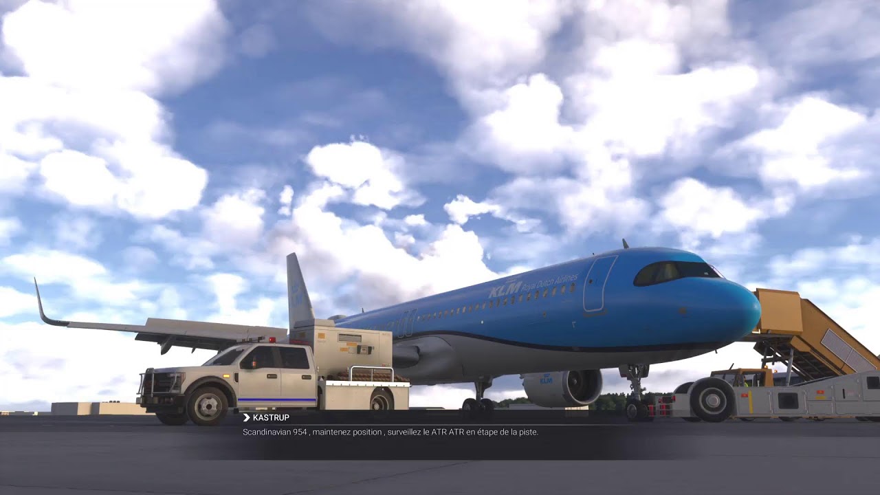Airbus A321 LR |KLM | Cockpit | takeoff| from Paris to Copenhague