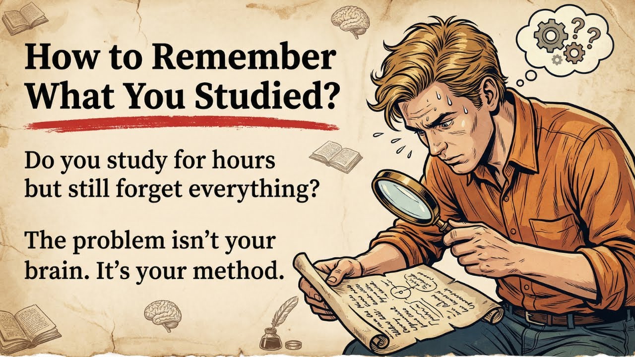 Stop Forgetting! How to Remember Everything You Study 🧠