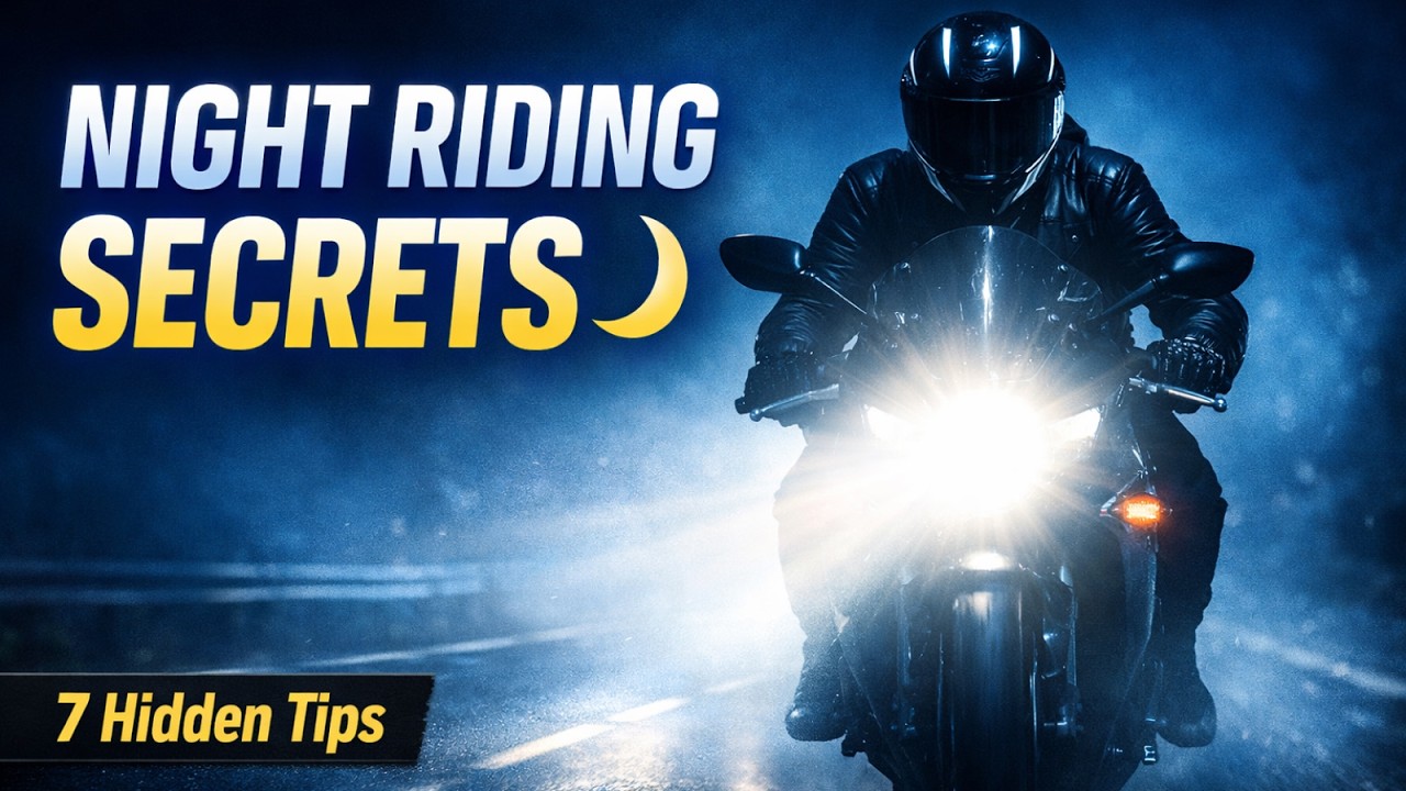 Night Riding Safety Tips You Didn’t Know (Motorcycle Night Riding Secrets)