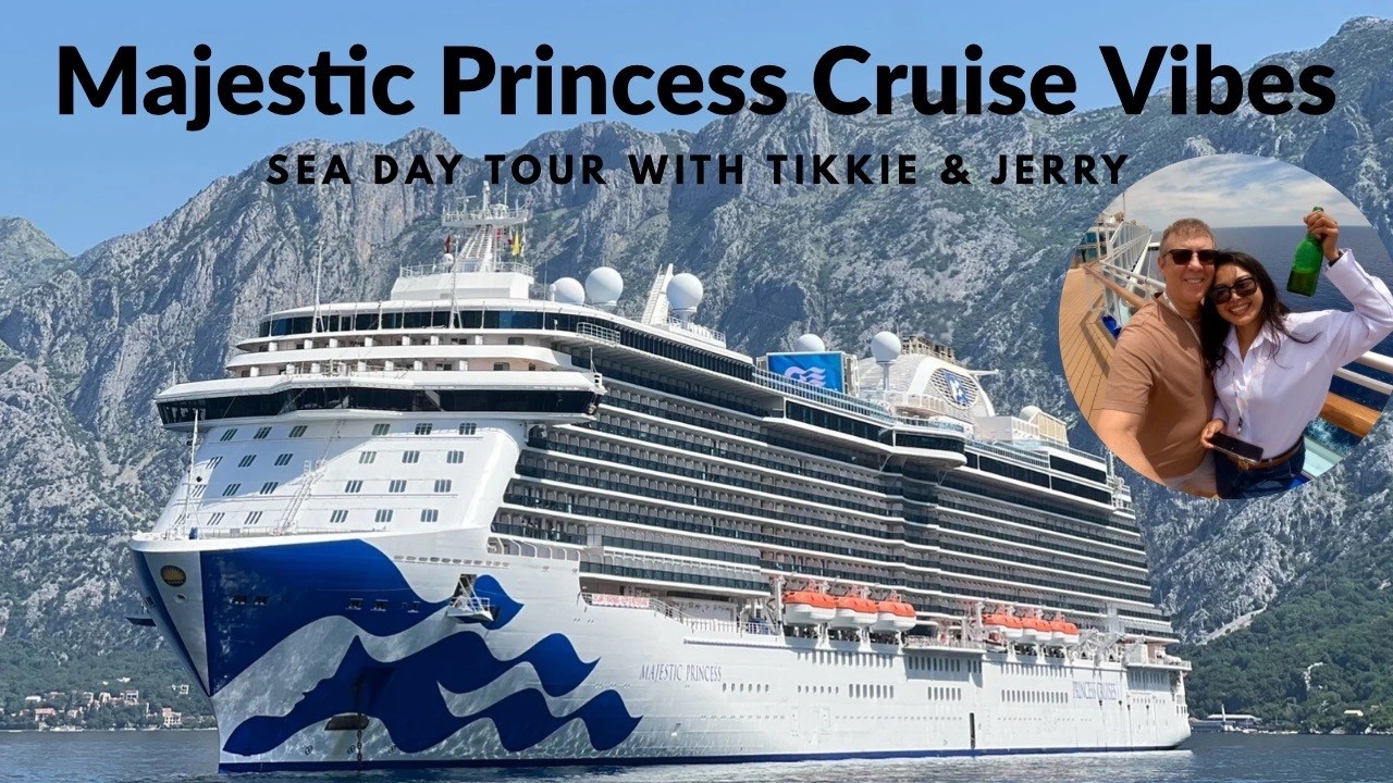 A Day at Sea on the Majestic Princess | Cruise Life with Tikkie & Jerry
