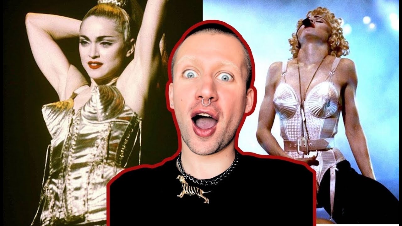 MADONNA - BLOND AMBITION TOUR / СМОТРИМ СО МНОЙ (RUSSIAN REACTION)