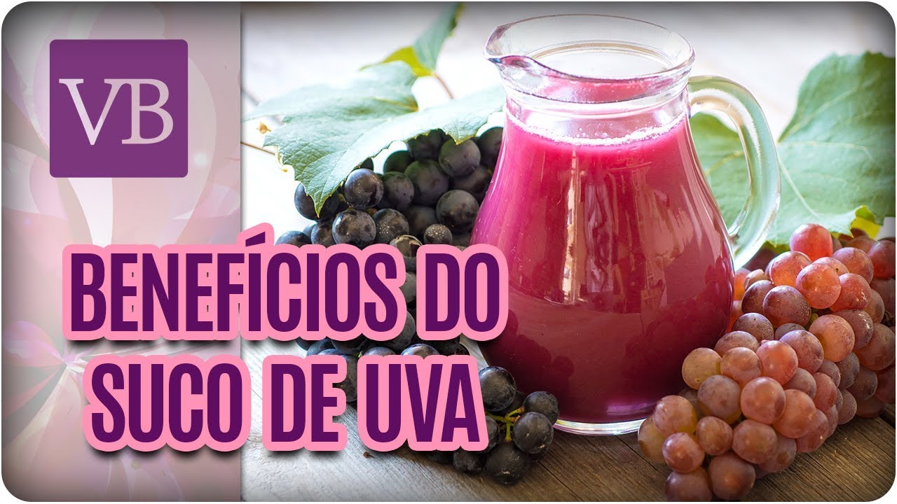 Benefícios do Suco de Uva - Você Bonita (12/04/18)