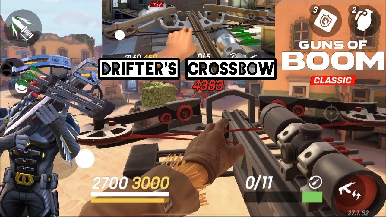 DRIFTERS & DARYLS CROSSBOW GAMEPLAY GOLD SALE GUNS OF BOOM