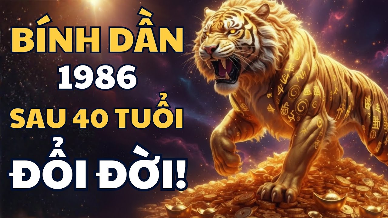 🐯 Bính Dần 1986 Sau Tuổi 40 Cuộc Đời Đổi Màu – Qua Giông Gió Mới Tới Ngày An Yên! #tuvi #phongthuy