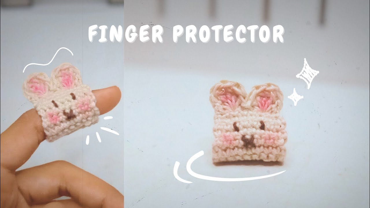 Crochet Finger Protector | Finger Guard | Tension Ring
