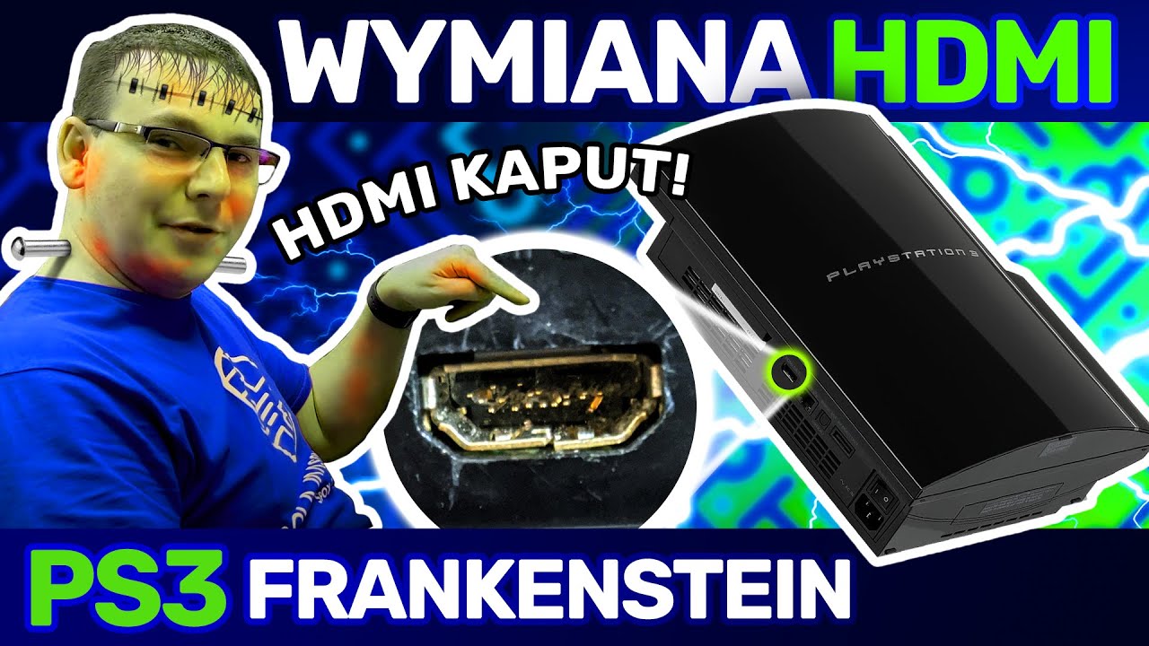 Najlepsza KONSOLA i BRAK Obrazu. PS3 z Frankenstein MOD!