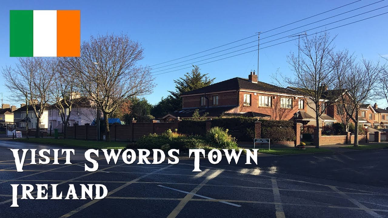 Visit Swords Town, Ireland - November 2017 (4K)