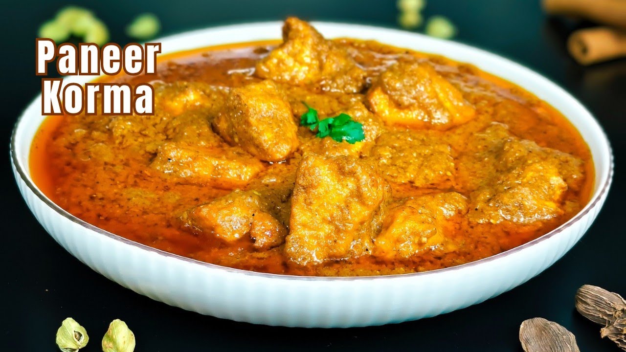 Paneer Korma Recipe In Different Style | Don’t be surprised, this is a completely vegetarian korma