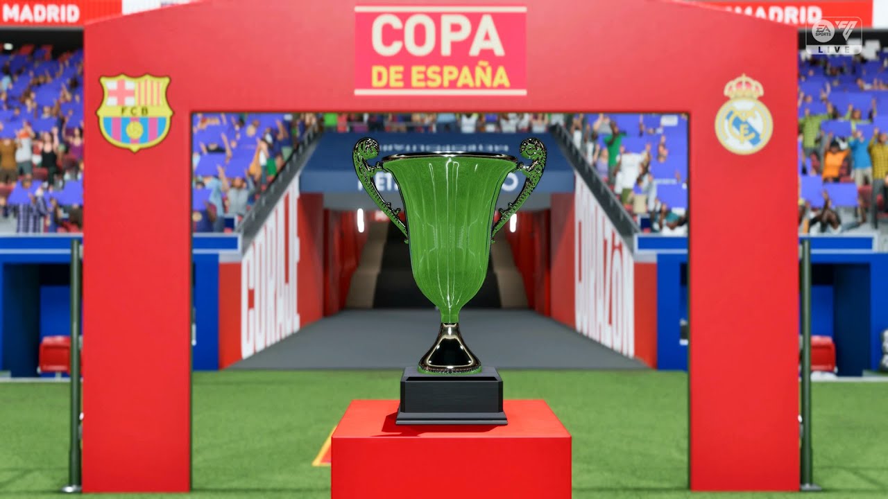 EA Sports FC 25 - Copa Del Rey Final - FC Barcelona Vs Real Madrid I Full Gameplay (PS5)