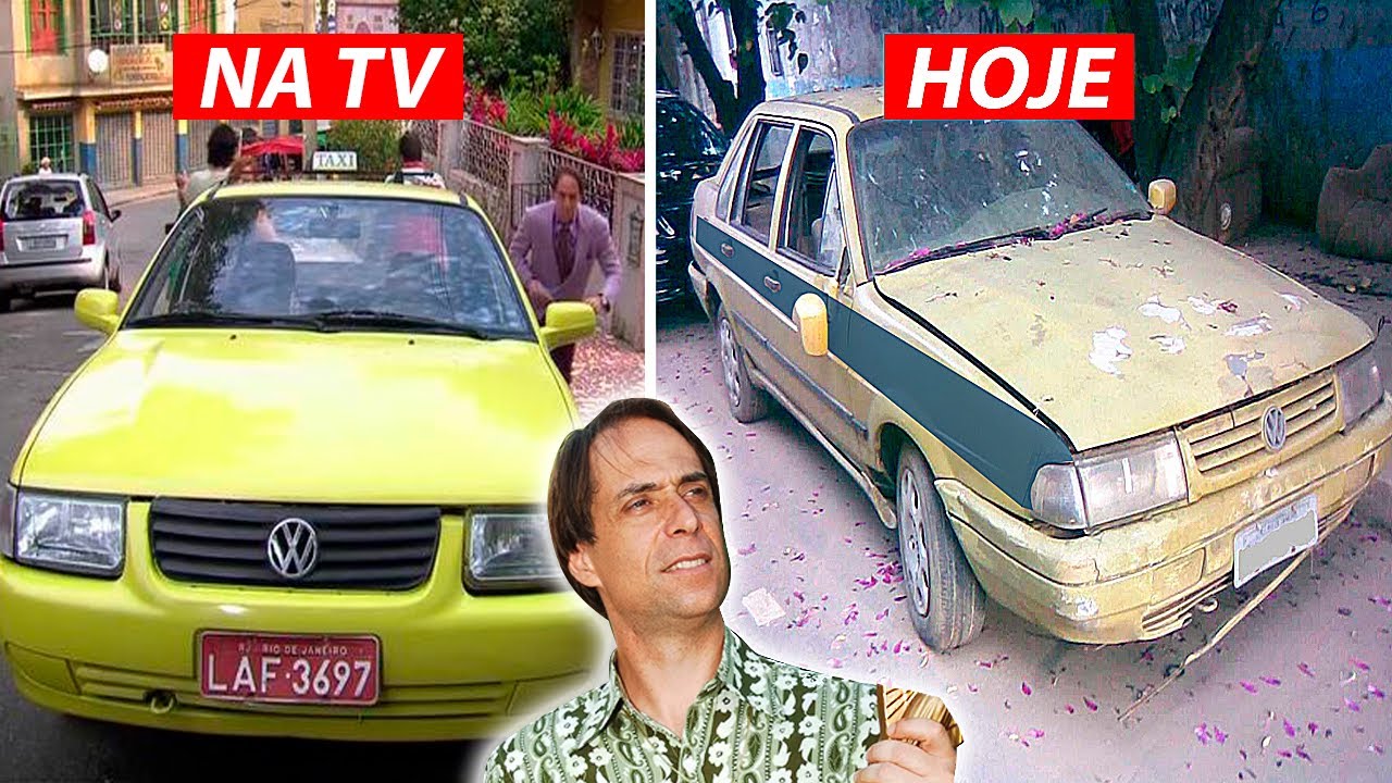 CARROS FAMOSOS ABANDONADOS PELA REDE GLOBO