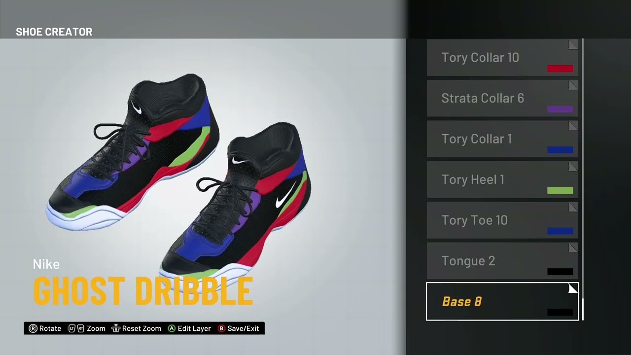 NBA 2K21 Shoe Creater Nike Ghost Dribble