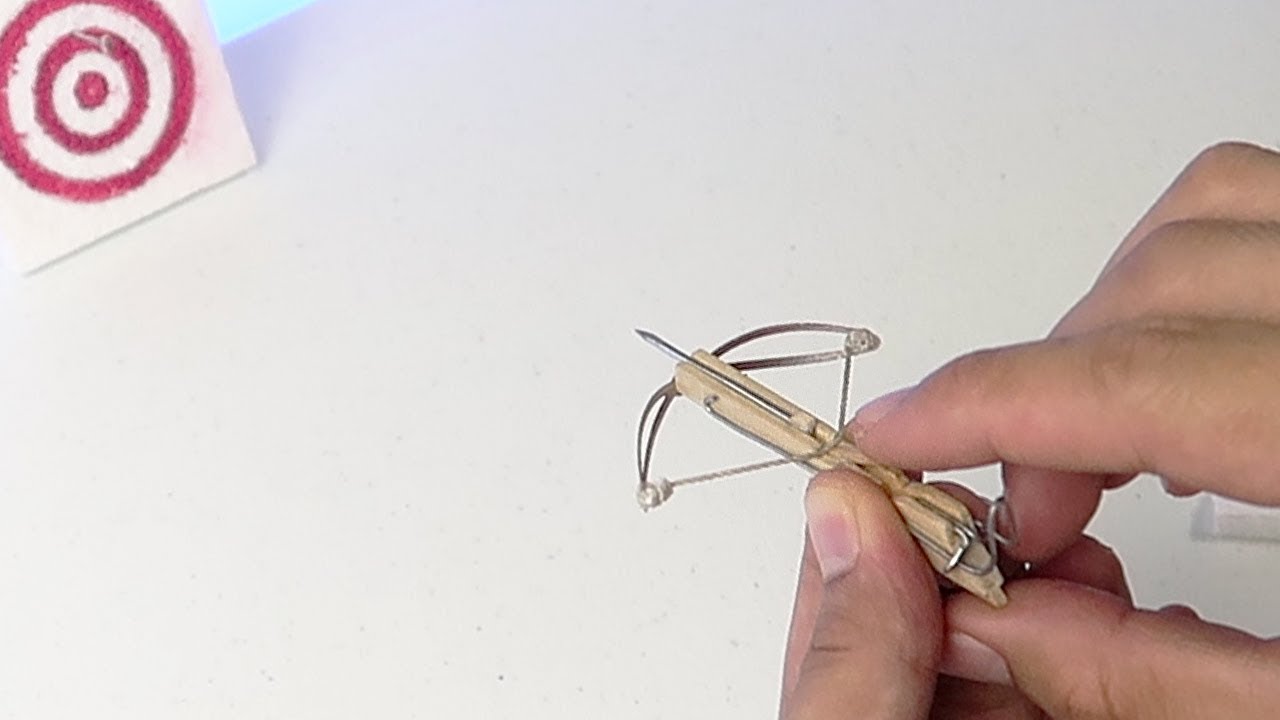 Can a small crossbow pierce through styrofoam?