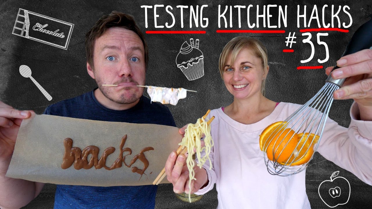We tested Viral Kitchen Hacks | Can You Write with Chocolate?